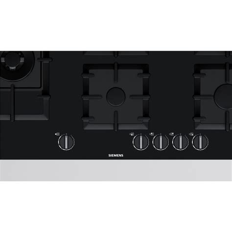 siemens ep9a6sb90 black glass iq500 5 burner gas hob
